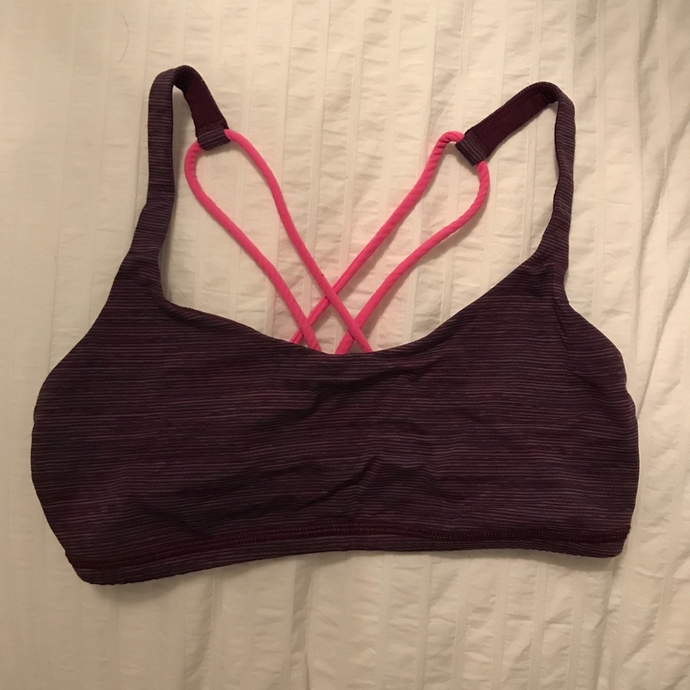 lululemon cross back sports bra